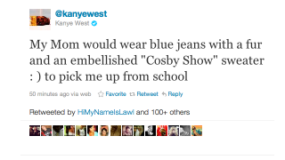 Illustration for article titled The Complete Kanye Twitter Rant About His Mom, Vuitton, And The Jetsons